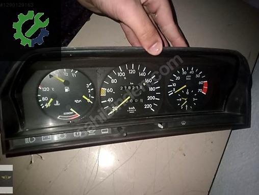 mercedes 190 benzinli gösterge