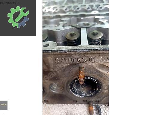 mercedes R 271 016 15 01 benzinli silindir kapağı