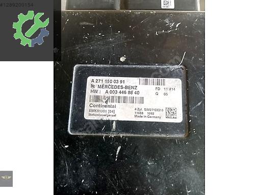 mercedes c model motor beyni A 271 150 03 91