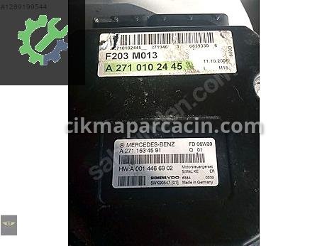 Mercedes-Benz CLA Motor Beyni çıkma parça