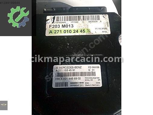Mercedes-Benz CLA Motor Beyni 27101024 çıkma parça