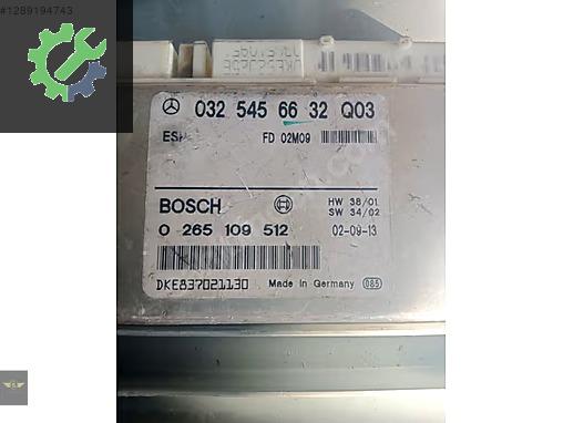 mercedes e model beyin 032 545 66 32 Q03