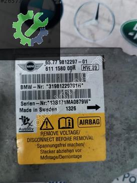 Mini Cooper Airbag Beyni (SRS) 9812297 çıkma parça