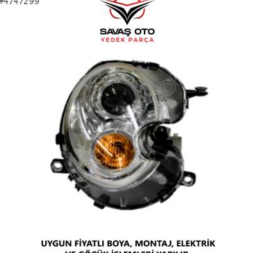 Mini Cooper Sol Ön Far çıkma parça