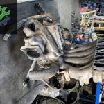 Mitsubishi Carisma Alüminyum emme manifoldu Çıkma orijinal