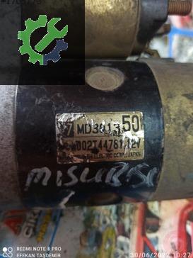 Mitsubishi Carisma Marş Motoru 002T44781 çıkma parça