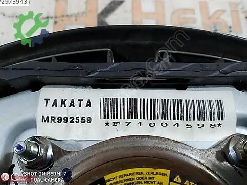 Mitsubishi L200 Direksiyon Airbag MR992559 çıkma parça