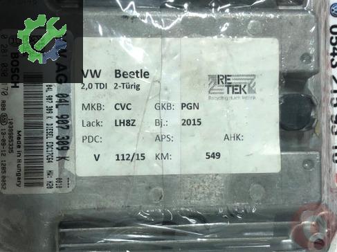 2015 Volkswagen Beetle Motor Beyni Çıkma Parça Kayseri