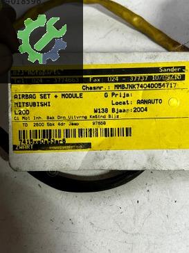 NI3 F42 0076 MİTSUBİSHİ L200 AİRBAG SARGISI ZEMBEREK