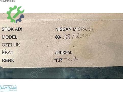 Nissan Micra Ön Cam çıkma parça