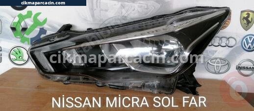 Nissan Micra Far çıkma parça