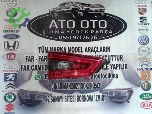Nissan Qashqai Sol Stop çıkma parça