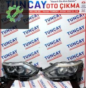 NİSSAN QASHQAİ SAĞ SOL FULL LED FAR 2014-2016 ÇIKMA PARÇA ORJİNAL