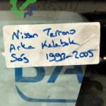 Nissan Terrano 1993-2005 Sağ Arka Kelebek Camı Çıkma