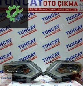 NİSSAN X-TRAİL LED’Lİ MERCEKLİ FAR TAKIMI 2018-2020