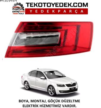 Skoda Octavia Sağ Arka Stop çıkma parça