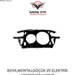 2013 Audi A6 Ön Panel Çıkma Parça İstanbul