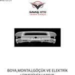 ÖN PANEL (PLASTİK) TRANSIT 2002 2003 2004 2005 2006 KAMPANYA