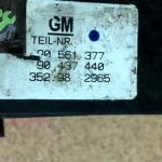 Opel astra G çift sisli far anahtarı 90561377/90437440