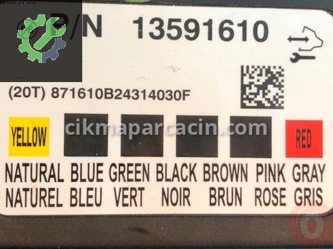 Opel Astra Konfor Beyni 13583956 çıkma parça