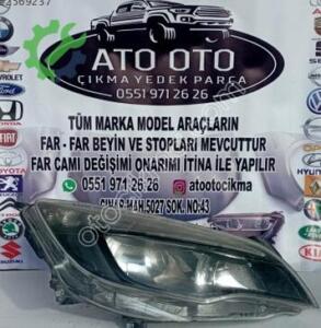 Opel Astra 2008-2024 Çıkma Sağ Far