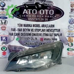 Opel Astra 2009-2024 Çıkma Sol Far