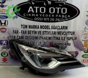 Opel Astra 2008-2023 Çıkma Sağ Far