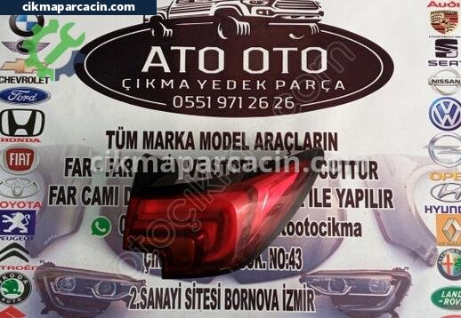 Opel Astra Sağ Stop çıkma parça