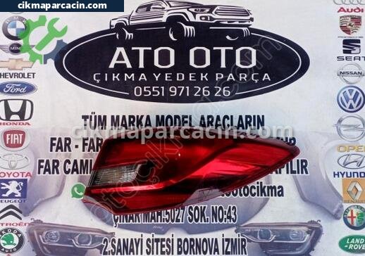 Opel Astra Sağ Stop çıkma parça