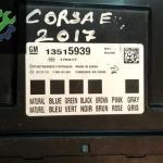 Opel corsa bcm beyni cikma orj 13506072/13515939
