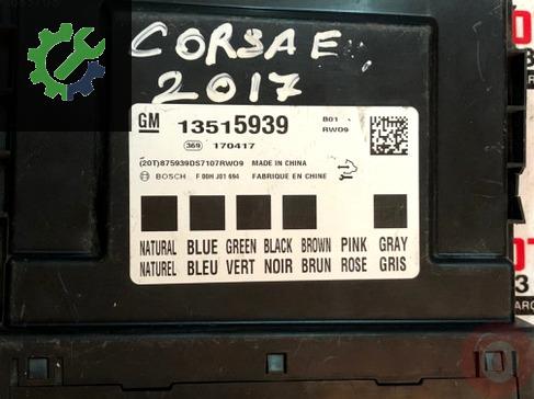 Opel corsa bcm beyni cikma orj 13506072/13515939