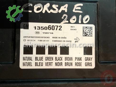 Opel Corsa Konfor Beyni 13506072 çıkma parça