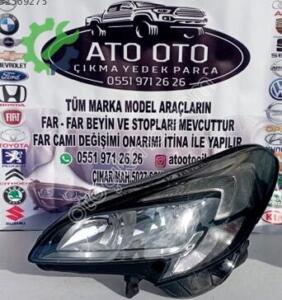 Opel Corsa 2008-2024 Çıkma Sol Far