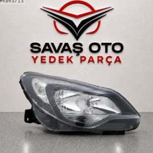OPEL CORSA ÖN FAR SİYAH HB.EL.MOTOR.SAĞ SOL 2011 VE ÜZERİ /TAİWAN