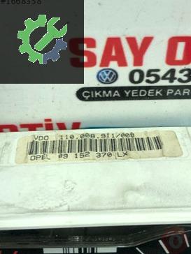 Opel vectra gösterge saati 09152370lx 260 kadran