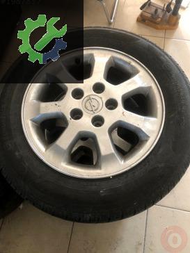 Opel zafira çıkma jant