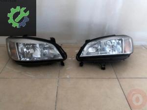 Opel zafira sağ sol far takımı çıkma orj