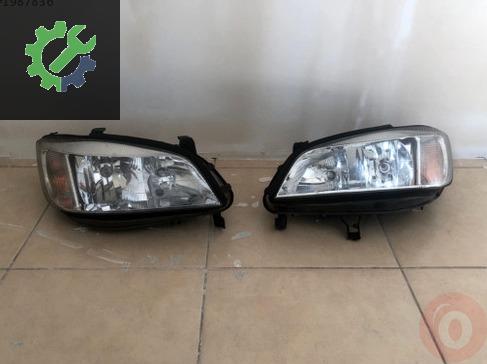 Opel zafira sağ sol far takımı çıkma orj