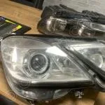 Orijinal far yıkamalı mercedes e serisi w212 e180 e200 sağ far