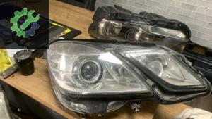 Orijinal far yıkamalı mercedes e serisi w212 e180 e200 sağ far