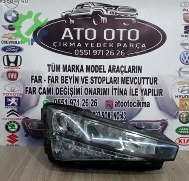 Skoda Scala Far çıkma parça