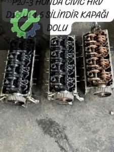 P2J-3 HONDA CİVİC HRV D16W1 1.6 SİLİNDİR KAPAĞI DOLU (2. Adet)