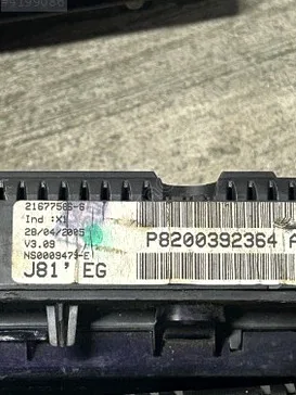 Renault Espace Gösterge Paneli P8200392364B çıkma parça
