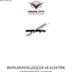 PANEL ÖN RENAULT KADJAR 2015 2016 2017