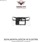 PANEL ÖN VOLKSWAGEN POLO 2002 2003 2004 KAMPANYA