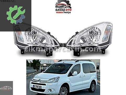 Peugeot Partner Sol Ön Far çıkma parça