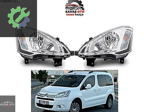 Peugeot Partner Sol Ön Far çıkma parça