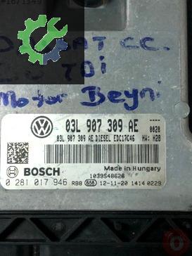 2009 Volkswagen Passat Motor Beyni Çıkma Parça Kayseri