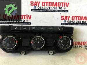 Passat b7 b8 klimatronic kontrol paneli 5hb011177
