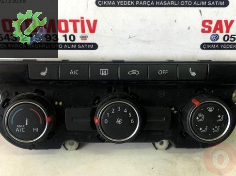 Passat b7 b8 klimatronic kontrol paneli 5hb011177